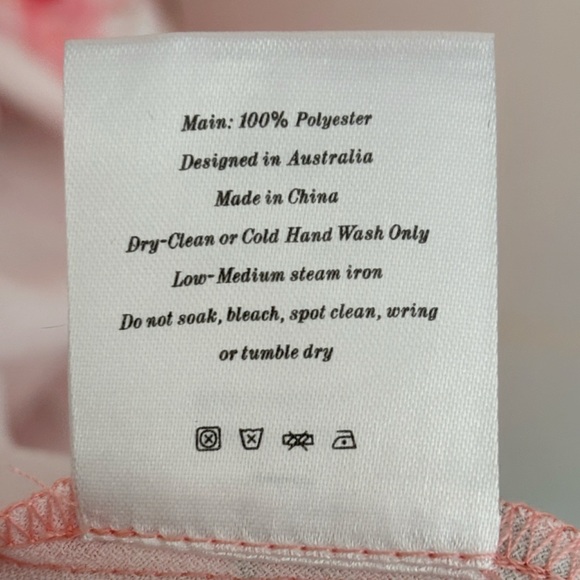 Sofia The Label Bloom Wrap Dress Pink Blossom Size 10 (Medium) NWT - Picture 7 of 8